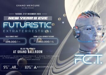 Futuristik Extraterrestrial dan Egypt Siap Sambut Pergantian Tahun di Grand Mercure MalangĀ
