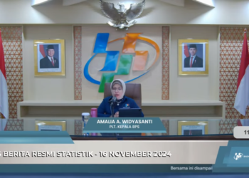 Ekspor Indonesia November 2024 Turun 1,70 Persen