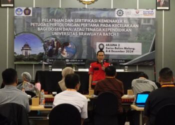 Universitas Brawijaya Pacu Kompetensi K3 dengan Sertifikasi P3K