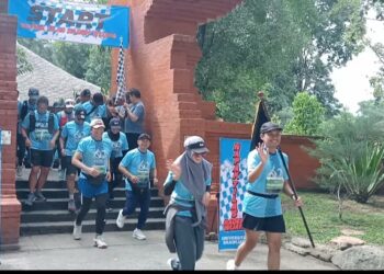 55 Pelari Awali Lari Napak Tilas Raden Wijaya 2025