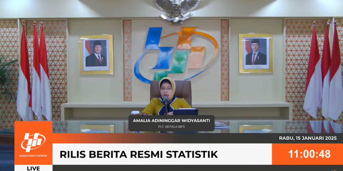 BPS : Indonesia Catat Kenaikan Ekspor Tahunan 2024