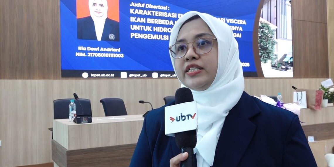Doktoral Fapet UB: Inovasi Dairy Creamer dari Limbah Ikan