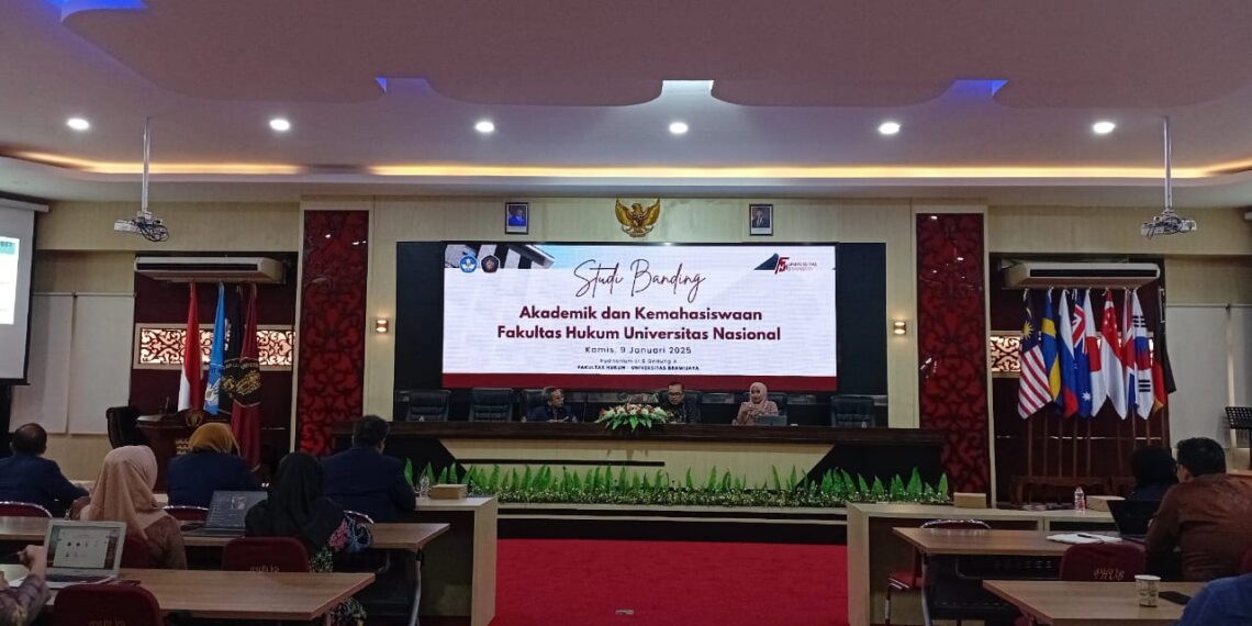 Sinergi Fakultas Hukum UB dan UNAS untuk Pengembangan Akademik