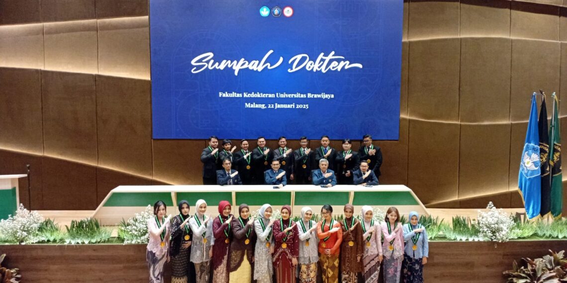 22 Dokter Baru FK UB Siap Hadapi Tantangan Dunia Medis