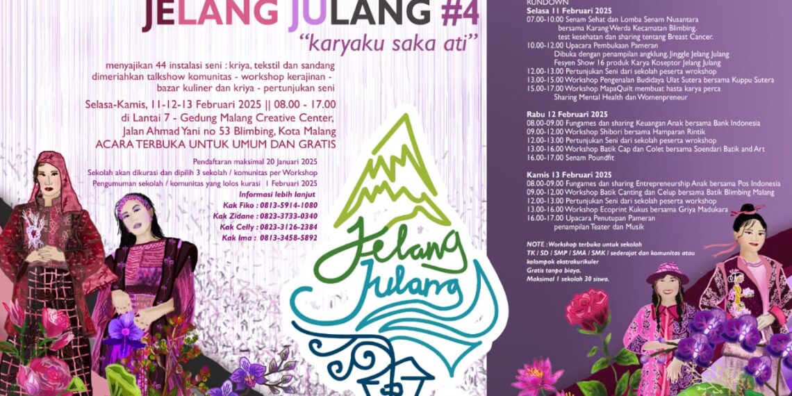 Jelang Julang 2025: Pameran Seni Kriya Inspiratif