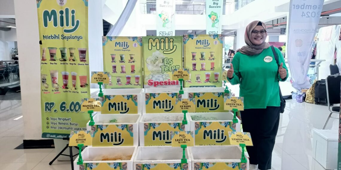 Mili, UMKM Teh Tarik Jelly Favorit Segala Usia
