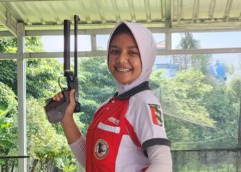 Mahasiswa UB Jadi Atlet Menembak, Bidik Emas Nasional