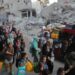 Ribuan Warga Palestina Kembali ke Gaza