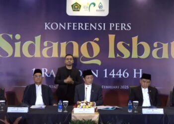 Hasil Sidang Isbat Tetapkan 1 Ramadhan 1446 H Jatuh pada 1 Maret 2025