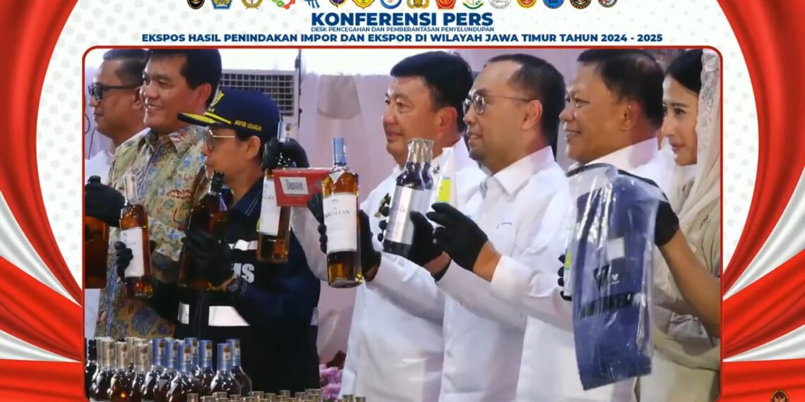 Menko Polhukam dan Menkeu Tegas Berantas Penyelundupan di Jatim