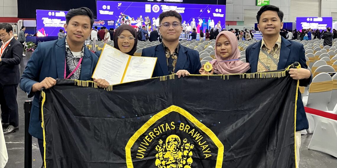 Mahasiswa UB Sabet Emas di Thailand Inventors’ Day 2025
