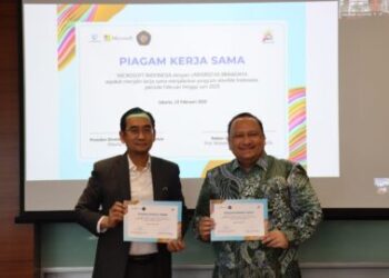 Rektor UB Ungkap Strategi Besar AI di Forum Microsoft ElevAIte