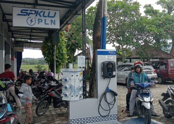 SPKLU PLN Permudah Pemudik Kendaraan Listrik