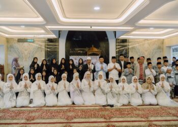 Putri Hijab Jatim Berbagi Kebahagiaan Melalui Kajian dan Santunan