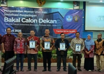 Inilah Nomor Urut Bakal Calon Dekan FT UB