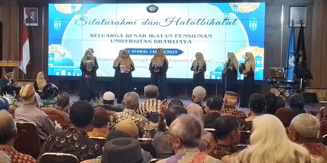 Halal Bihalal Ikatan Pensiunan UB Berbuah Wakaf Tanah