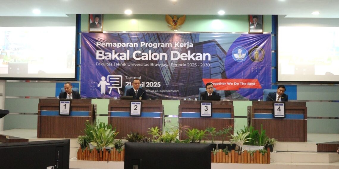 Persaingan Demokrasi FT UB Memanas, Bacadek Paparkan Program Kerja