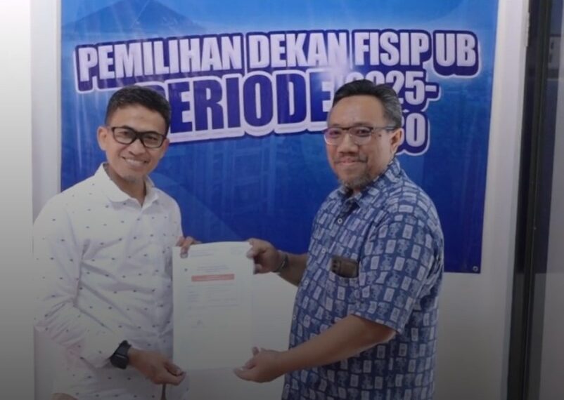 Berlomba Kebaikan, Prof Anang Sujoko Daftar Bacadek Fisip UB