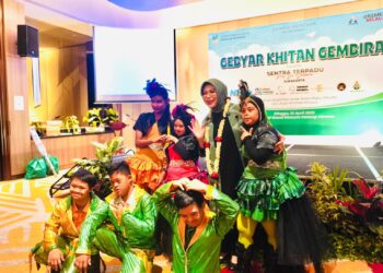 Senyum Ceria 100 Disabilitas dan Yatim pada Khitan Gembira