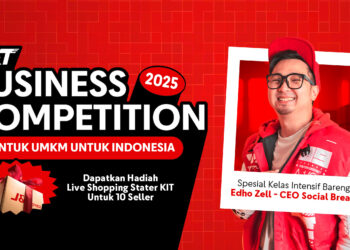 Kompetisi Bisnis dari J&T Express, 10 UMKM Dimentori Edho Zell