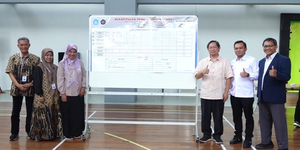 Partisipasi Pemilih Pildek FT UB Capai 96%, Prof. Hadi Suyono Unggul