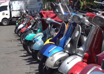 Ratusan Scooterist Ramaikan Anjangsana FKVM 2025