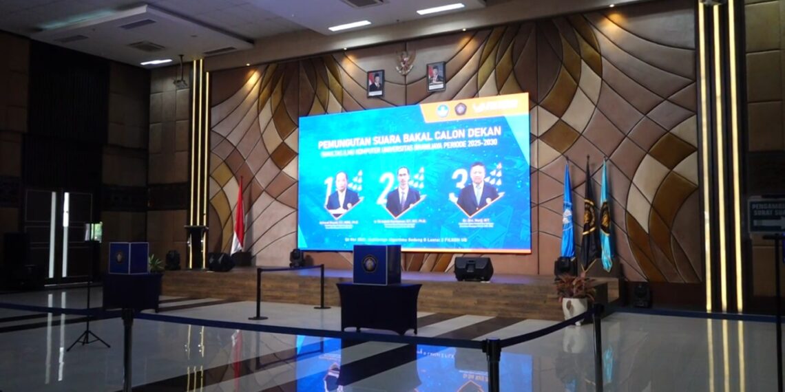 Rekapitulasi Pildek Filkom UB, Tri Astoto Kurniawan Unggul