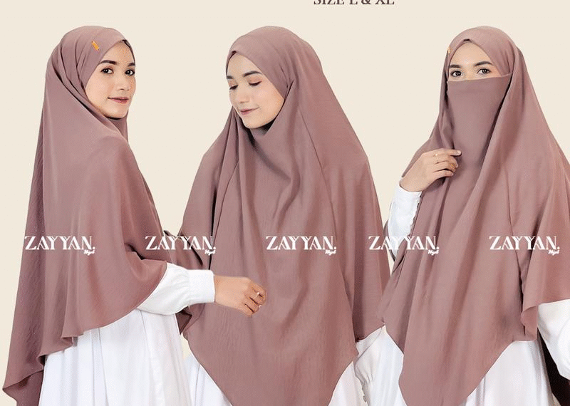 Lima Model French Khimar Simpel Elegan Bikin Makin Cantik