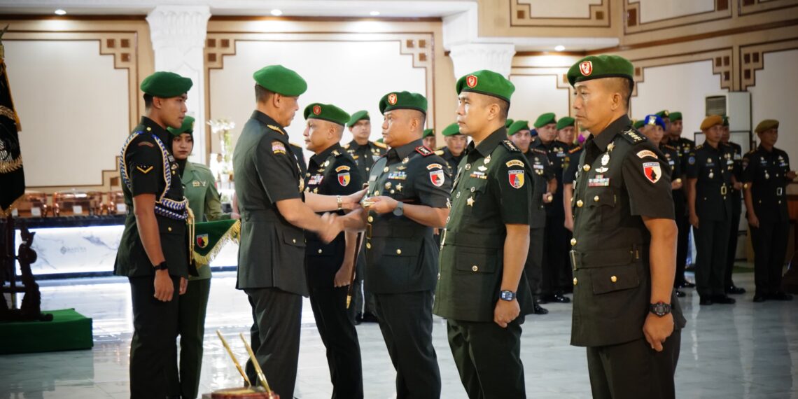 Mayjen Rudy Saladin Pimpin Sertijab Danrem 083/Bdj