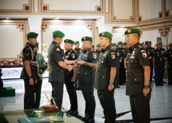 Mayjen Rudy Saladin Pimpin Sertijab Danrem 083/Bdj