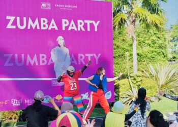 Zumba Party Grand Mercure Malang Mirama, Media Muse Health Club Ajak Gaya Hidup Sehat