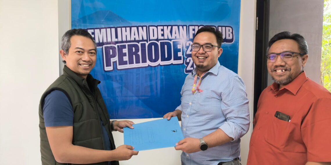 Hari Terakhir Pendaftaran, Muhammad Faishal Aminuddin Maju Bacadek Fisip UB