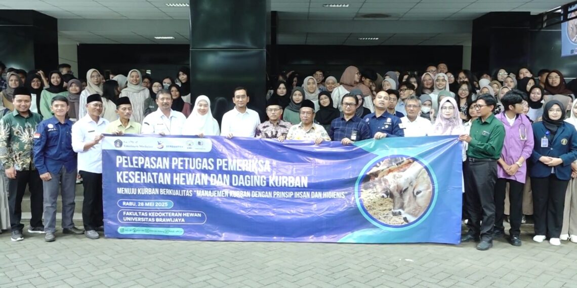 FKH UB Lepas Petugas Pemeriksa Hewan dan Daging Kurban