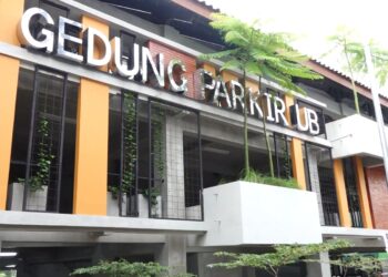 UB Resmikan Gedung Parkir Terpadu Bertingkat