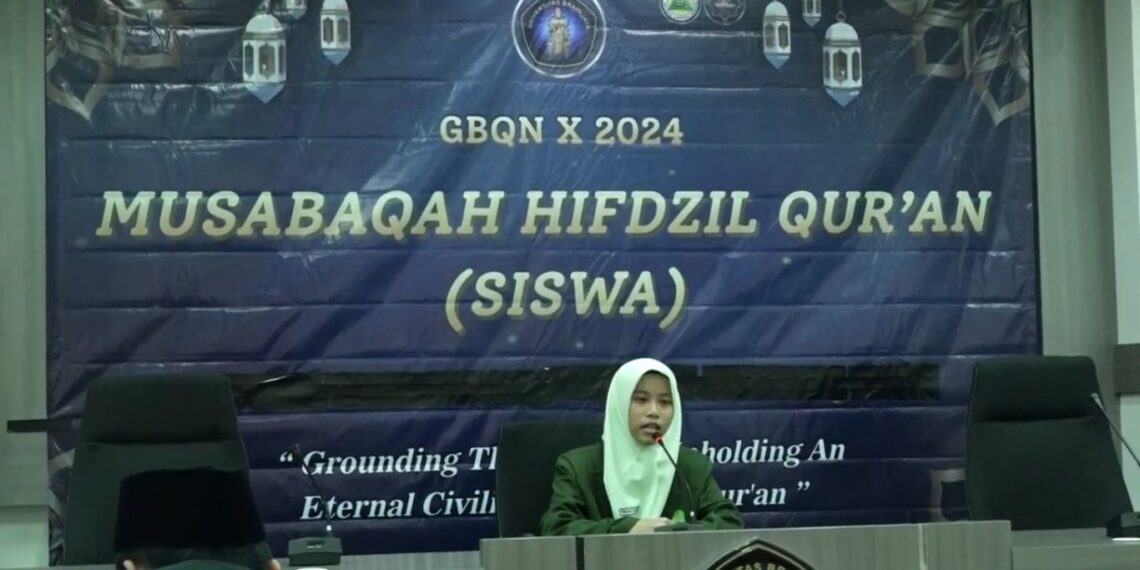 Hafiz Muda Berkompetisi Dalam Musabaqah Hifzhil Qur’an GBQN 10