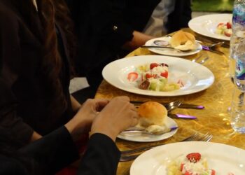 HI UMM Bekali Etika Makan Diplomatik Penuhi Kurikulum Pratikum