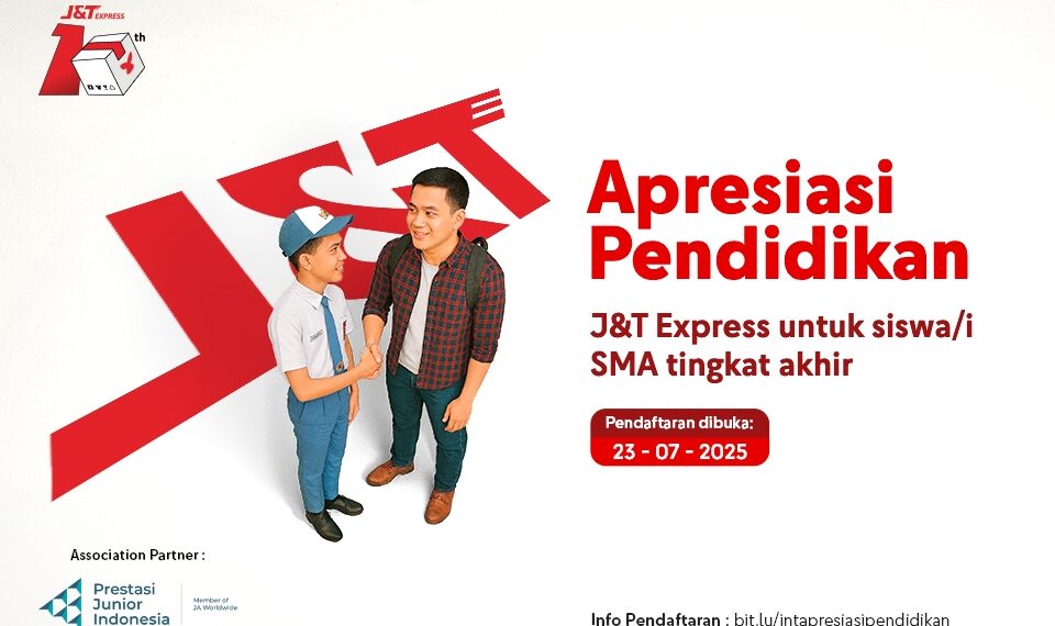 J&T Express Tebar Apresiasi 1 Miliar untuk 10 Siswa SMA Terpilih