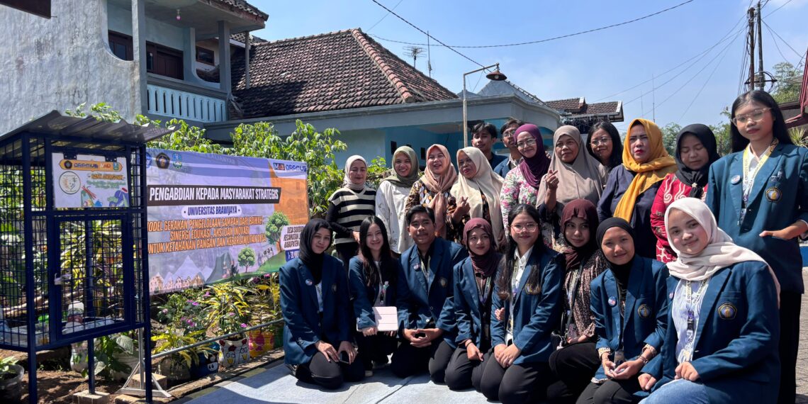 UB Bangun Taman Edukasi Sampah untuk Ketahanan Gizi