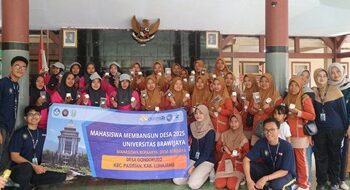 MMD UB Desa Gonduruso Ajak Warga Olah Jantung Pisang