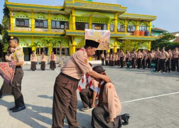 431 Siswa MAN 1 Kota Semarang Ikuti Penerimaan Tamu Ambalan