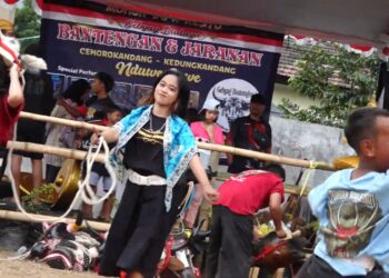 Penerapan K3L Sukseskan Bantengan Cemoro Kandang