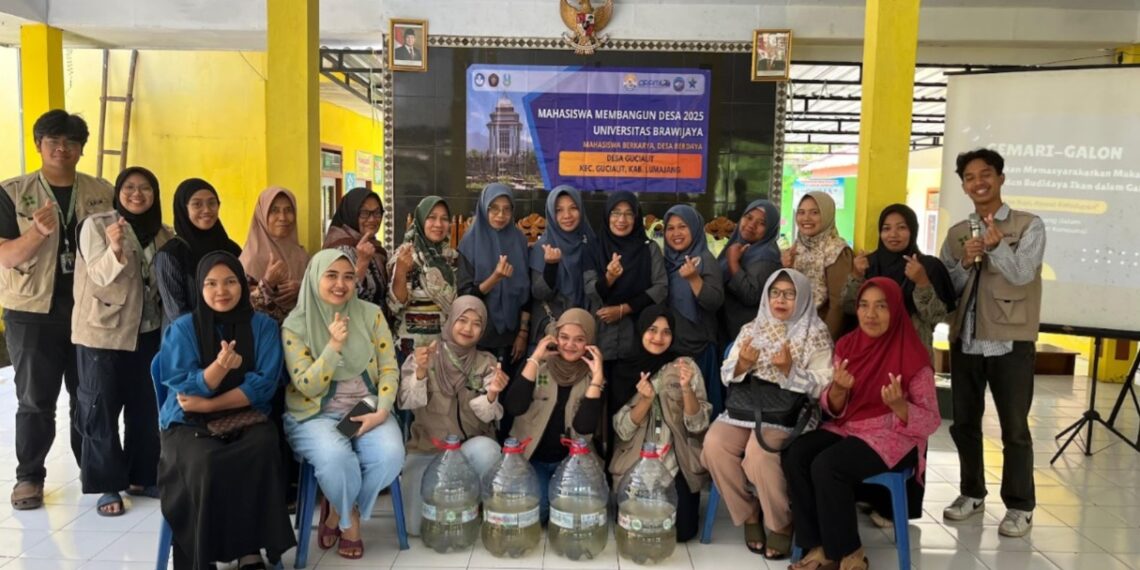 Mahasiswa UB Hidupkan Budidaya Lele Galon Hemat Air