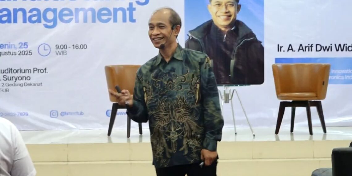 Arif Dwi Widodo Kupas Tuntas Manajemen Manufaktur