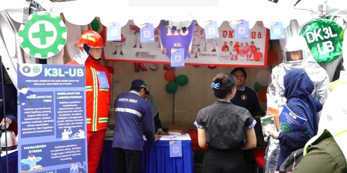K3L UB Edukasi Mahasiswa Baru Soal Keselamatan di Open House 2025
