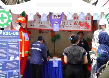 K3L UB Edukasi Mahasiswa Baru Soal Keselamatan di Open House 2025