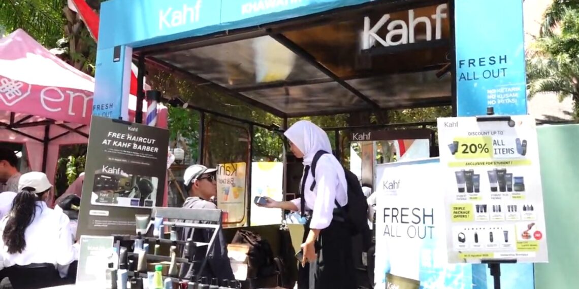 Kahf Meriahkan Open House UB 2025, buka Barber Gratis