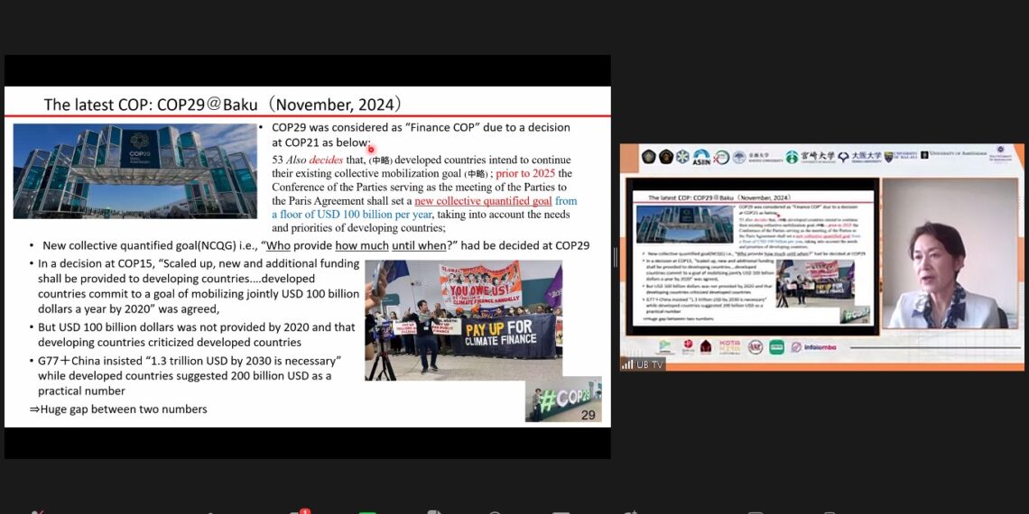 Dr. Sumie Nakayama Kupas Kebijakan Energi dan Iklim