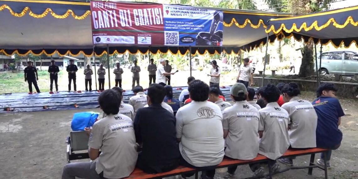 Dies Natalis ke-62, Teknik Mesin UB Gelar Ganti Oli Gratis