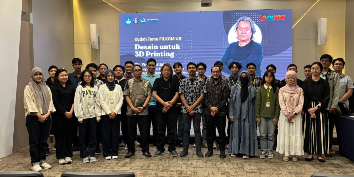 Filkom UB Bekali Mahasiswa Wawasan Desain 3D Printing