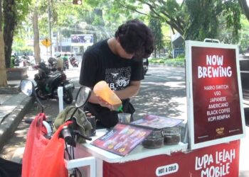 Coffee Rider Hadir di Jalan Veteran Malang